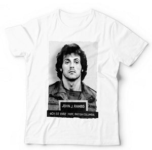 Rambo Mugshot Tshirt Unisex & Kids