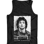 Rambo Mugshot Ladies Vest Tank Top