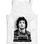 Rambo Mugshot Ladies Vest Tank Top