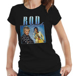 Rod Stewart Appreciation T Shirt Fitted Ladies