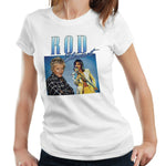 Rod Stewart Appreciation T Shirt Fitted Ladies