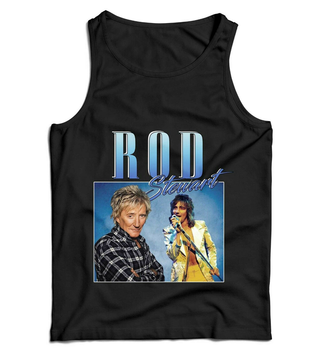 Rod Stewart Appreciation Ladies Vest Tank Top