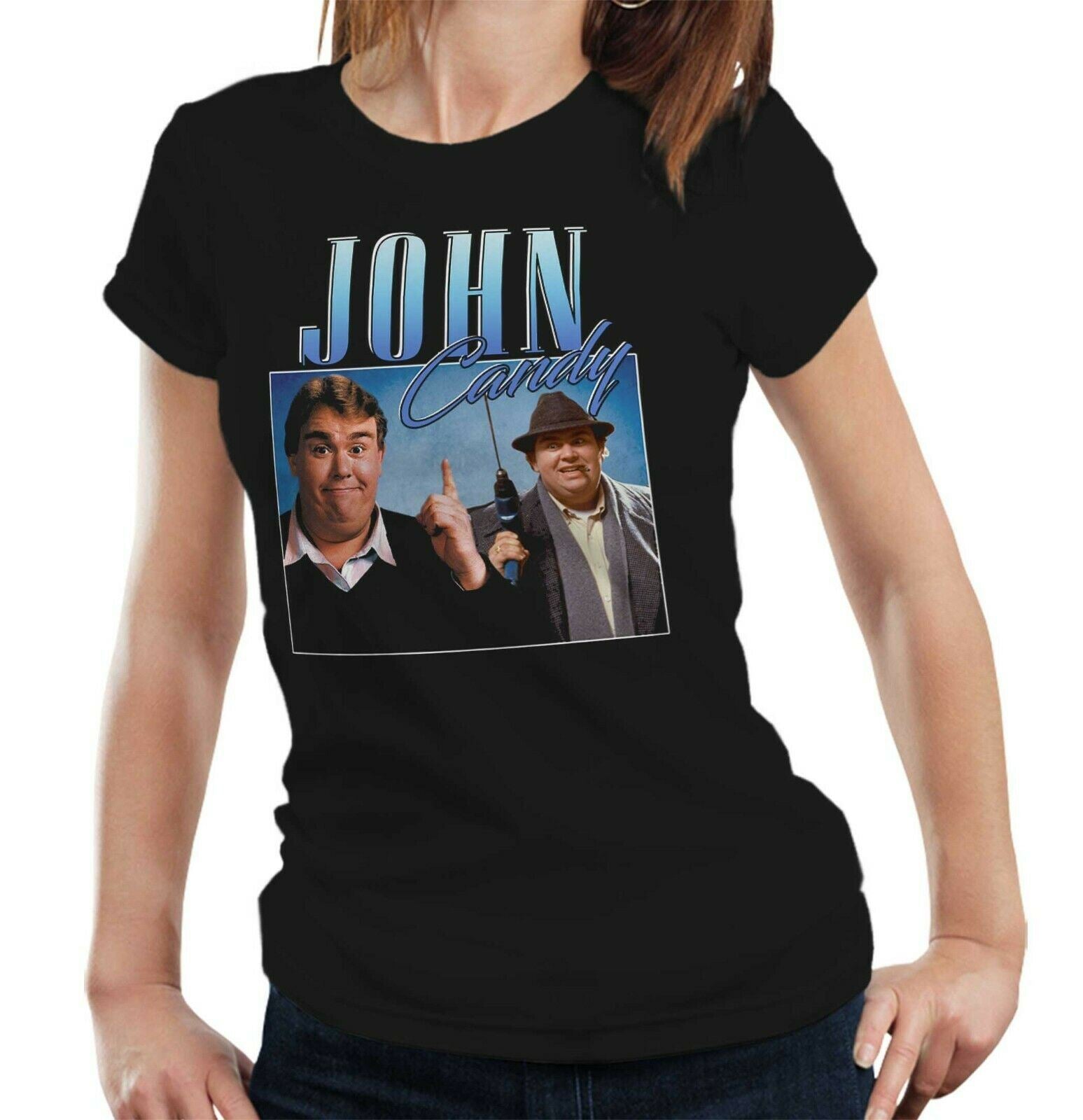 John Candy Appreciation Tshirt Fitted Ladies