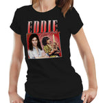 Eddie Van Halen Appreciation Tshirt Fitted Ladies