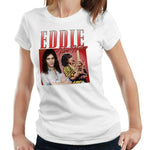 Eddie Van Halen Appreciation Tshirt Fitted Ladies