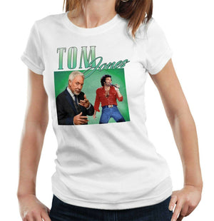 Tom Jones Appreciation Tshirt Fitted Ladies