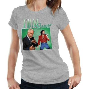 Tom Jones Appreciation Tshirt Fitted Ladies