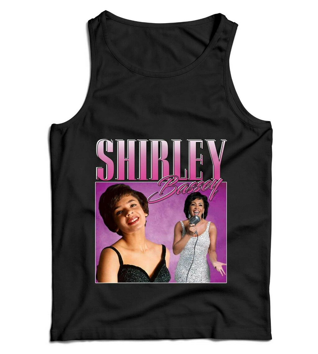 Shirley Bassey Appreciation Ladies Vest Tank Top