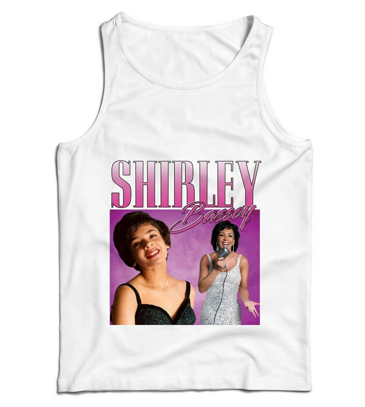 Shirley Bassey Appreciation Ladies Vest Tank Top