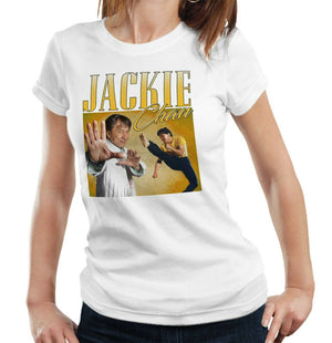 Jackie Chan Appreciation Tshirt Fitted Ladies