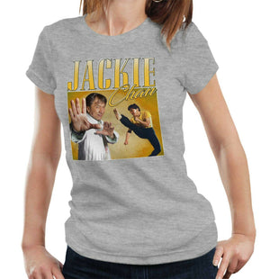 Jackie Chan Appreciation Tshirt Fitted Ladies