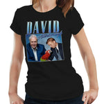 David Attenborough Appreciation Tshirt Fitted Ladies