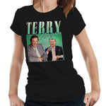 Terry Wogan Appreciation Tshirt Fitted Ladies