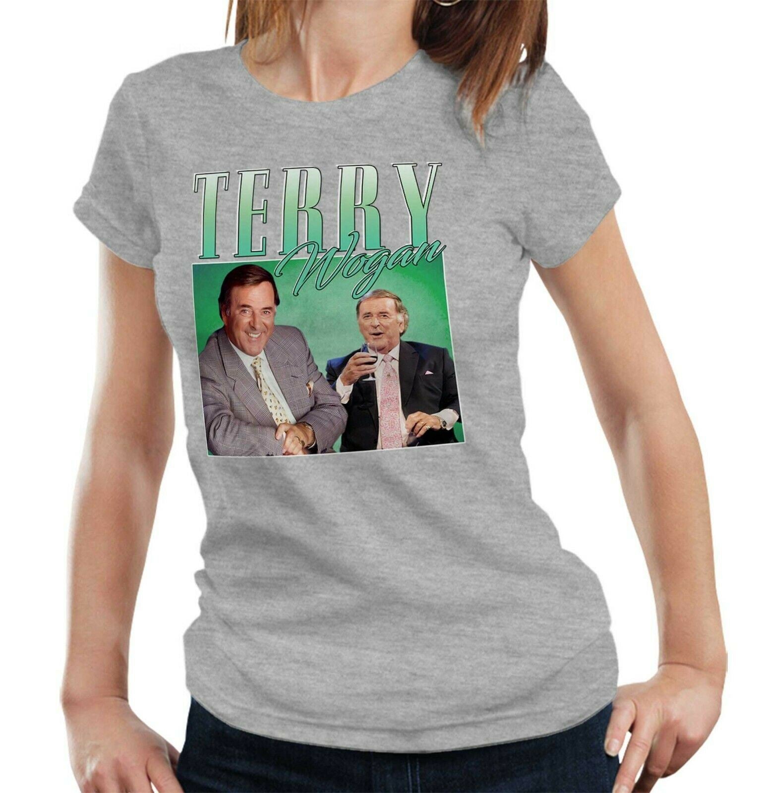 Terry Wogan Appreciation Tshirt Fitted Ladies