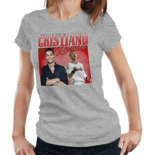 Cristiano Ronaldo Appreciation Tshirt Ladies Fitted