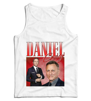 Daniel Craig Appreciation Ladies Vest Tank Top