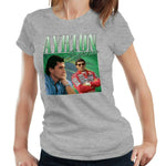 Ayrton Senna Appreciation Tshirt Fitted Ladies