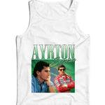 Ayrton Senna Appreciation Ladies Vest Tank Top