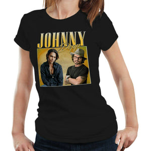 Johnny Depp Appreciation Tshirt Fitted Ladies