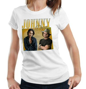 Johnny Depp Appreciation Tshirt Fitted Ladies