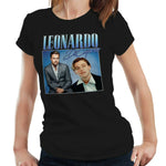 Leonardo DiCaprio Appreciation Tshirt Fitted Ladies