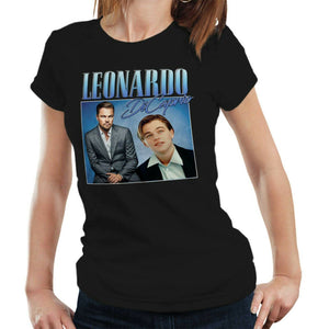 Leonardo DiCaprio Appreciation Tshirt Fitted Ladies