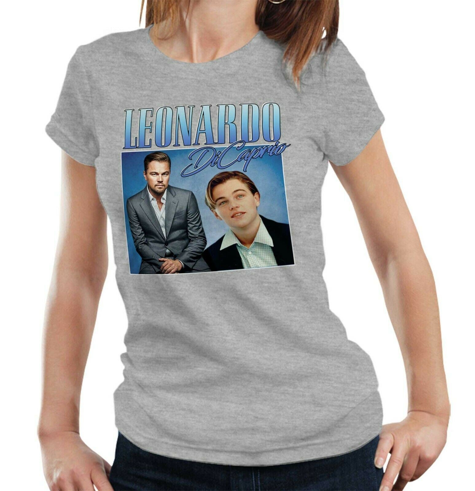 Leonardo DiCaprio Appreciation Tshirt Fitted Ladies