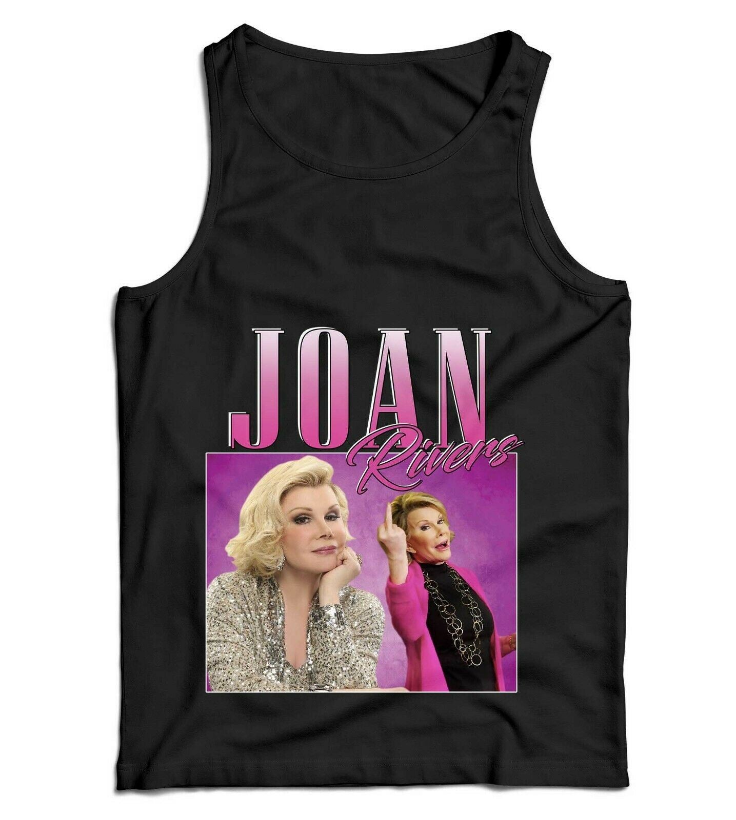 Joan Rivers Appreciation Ladies Vest Tank Top