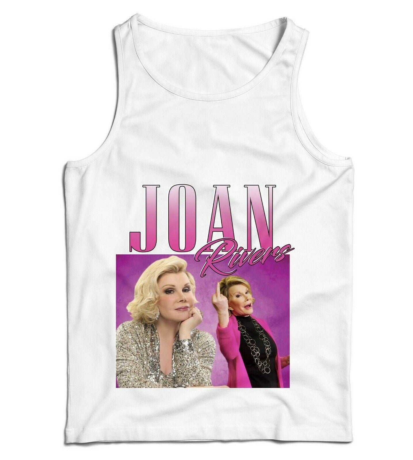 Joan Rivers Appreciation Ladies Vest Tank Top