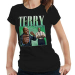 Terry Crews  Appreciation Tshirt Fitted Ladies