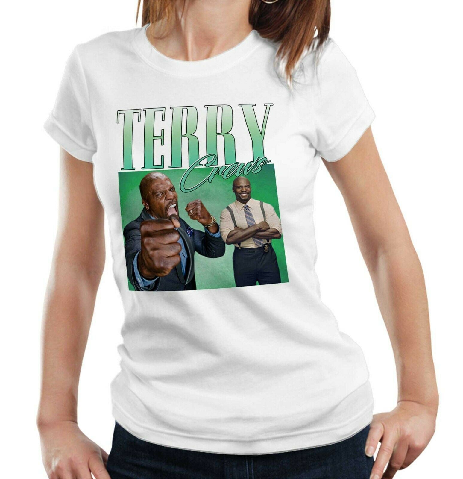 Terry Crews  Appreciation Tshirt Fitted Ladies