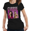 Carrie Fisher Appreciation Tshirt Fitted Ladies