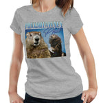 Punxsutawney Phil Appreciation Tshirt Fitted Ladies