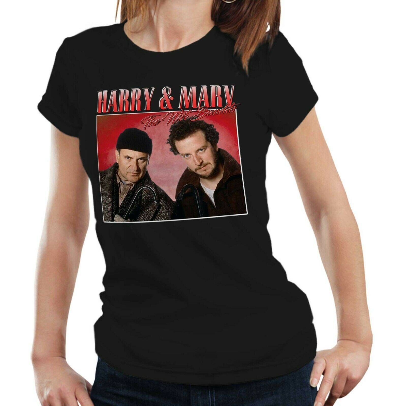 Harry & Marv Appreciation Tshirt Fitted Laides