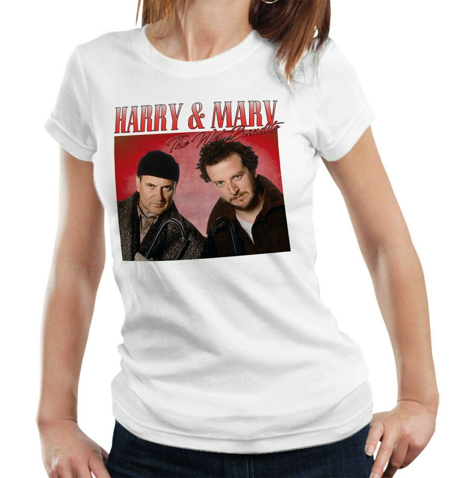 Harry & Marv Appreciation Tshirt Fitted Laides