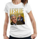 Leslie Nielsen Appreciation Tshirt Fitted Ladies