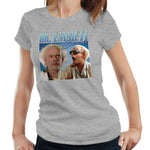 Dr. Emmett Brown Appreciation Tshirt Fitted Ladies