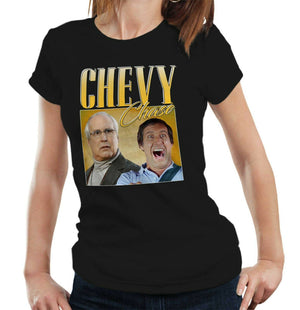 Chevy Chase Appreciation Tshirt Fitted Ladies