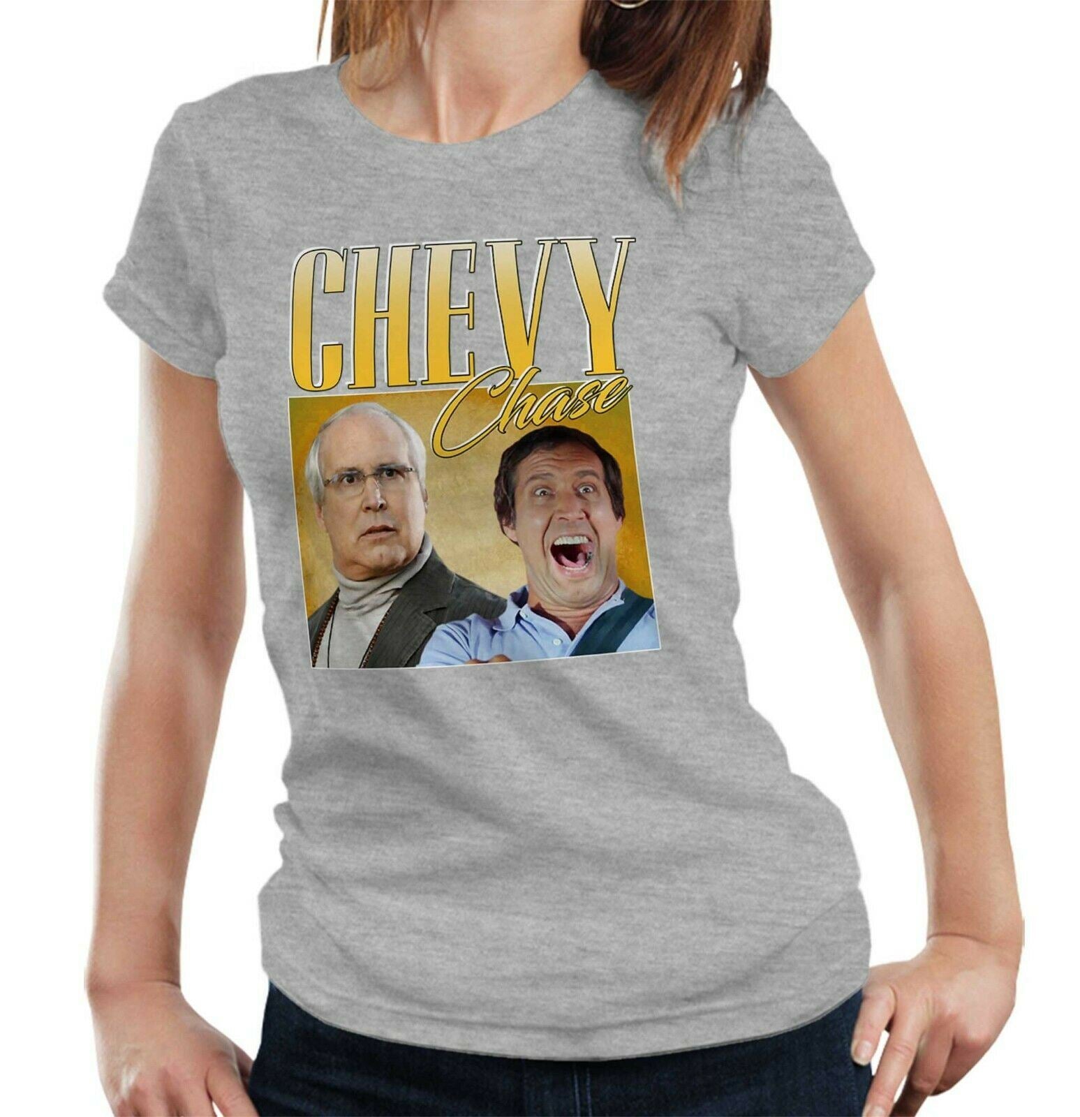 Chevy Chase Appreciation Tshirt Fitted Ladies