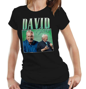 David Icke Appreciation Tshirt Fitted Ladies