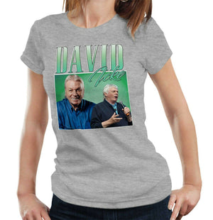 David Icke Appreciation Tshirt Fitted Ladies