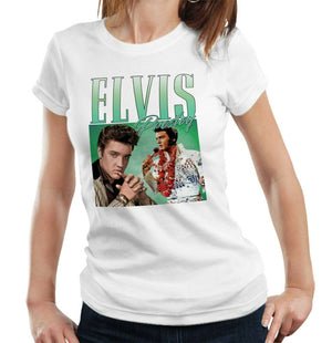 Elvis Presley Appreciation Tshirt Fitted Ladies