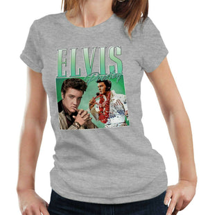 Elvis Presley Appreciation Tshirt Fitted Ladies