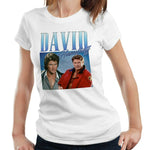 David Hasselhoff Appreciation Tshirt Fitted Ladies