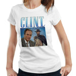 Clint Eastwood Appreciation Tshirt Fitted Ladies