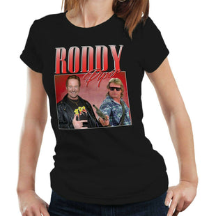 Roddy Piper Appreciation Tshirt Fitted Ladies