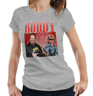 Roddy Piper Appreciation Tshirt Fitted Ladies