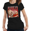 Marilyn Monroe Appreciation Tshirt Fitted Ladies