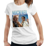 Michael Douglas Appreciation Tshirt Fitted Ladies