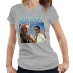 Michael Douglas Appreciation Tshirt Fitted Ladies